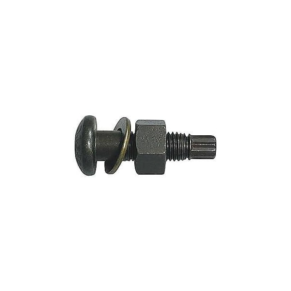 Newport Fasteners Grade A490, 7/8"-9 Structural Bolt, Plain Stainless Steel, 3 in L, 170 PK 563244-BR-170 - main